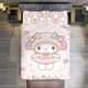thumbnail image 3 of My Melody Duvet Cover Set 3 Piece Bedding Set Double Sided Printing Decorative Comforter Cover Set, 3 of 5
