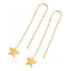 thumbnail image 1 of Aros Cadenas Oro 18k 3cm Colgantes 1.5gr Regalo Mujer, 1 of 15
