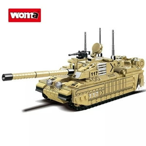 Juego De Bloques Armable Tanque Militar Woma 508 Piezas