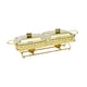 thumbnail image 1 of Chafing Dish Compacto Resistente Con Tapas Servidor De Buffet Para Cenas Hotel Picnic Oro, 1 of 5