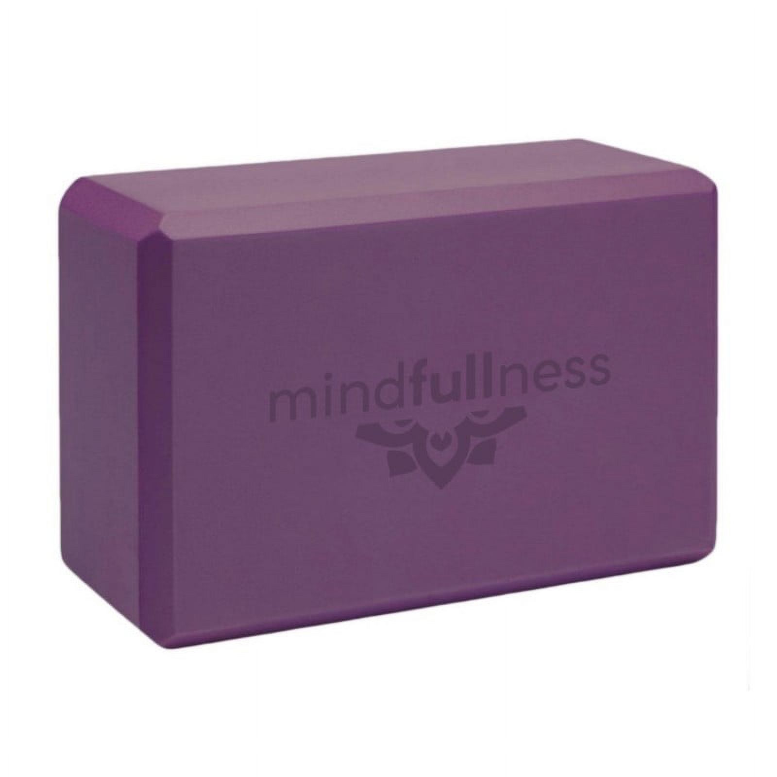 Mindfullness - Yoga Block Morado
