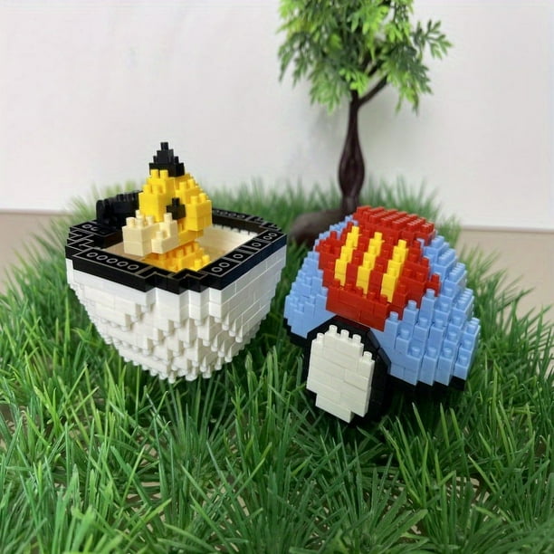 500+pcs New Anime Ball Building Blocks Small Mini Assembled Educational Toys Boy Toys