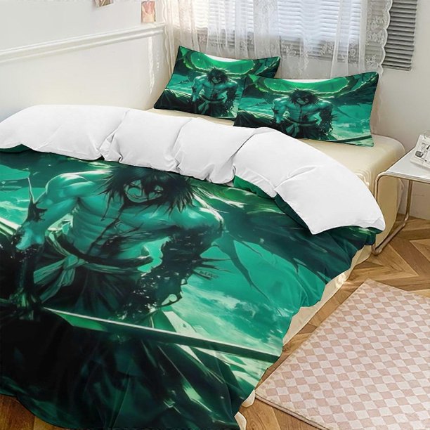 Bleh Anime Home Bed3-piece Set,Lightweight and comfortable