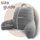 thumbnail image 5 of Almohada de Lectura MIJIMO 28 cm Gris Oscuro con Respaldo, 5 of 8