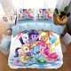 thumbnail image 1 of Little Pony Bedding Set,Cartoon Children My Pony Quilt Cover,2-3 Pieces Sets Kids Adult Size Cute Decor Gifts Bed Sheets, 1 of 5