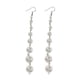 thumbnail image 3 of Perlas De Las Mujeres De La Moda De La Perla Cuelgan Aretes Largos Pendientes De Gota De Plata De La Joyería, 3 of 3