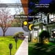 thumbnail image 2 of Linterna solar Kurifier, paquete de 8 unidades, llama parpadeante, resistente al agua, 2 of 7