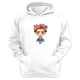 thumbnail image 1 of Polerón Canguro Frida Blanco Talla S Unisex, 1 of 3