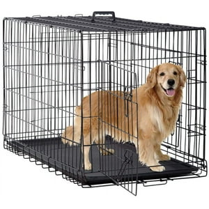 Lernen - Canil Para Perros Desarmable 2 Puertas - Jaula Max 40 Kg