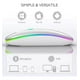 thumbnail image 3 of Wireless Recargable Led Mouse Inalámbrico Ergonomico Ratón Negro mate, 3 of 7