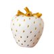 thumbnail image 5 of Figura Decorativa De Fresa Con Forma De Fruta, Escultura De Regalo Para Cocina, Oficina, Fiesta, Oro Blanco, 5 of 5