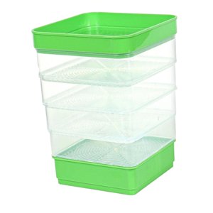 Ioensy - Kits De Germinación De Semillas, Cultivador De Brotes Versátil Para Semillas De Brócoli, Alfalfa, Trigo Sin Sombra