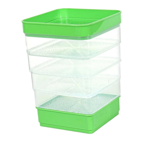 Ioensy - Kits De Germinación De Semillas, Cultivador De Brotes Versátil Para Semillas De Brócoli, Alfalfa, Trigo Sin Sombra