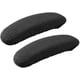 thumbnail image 1 of 1 par de fundas de poliéster para reposabrazos de silla de oficina: extraíbles, elásticas, lavables e impermeables, color negro., 1 of 5