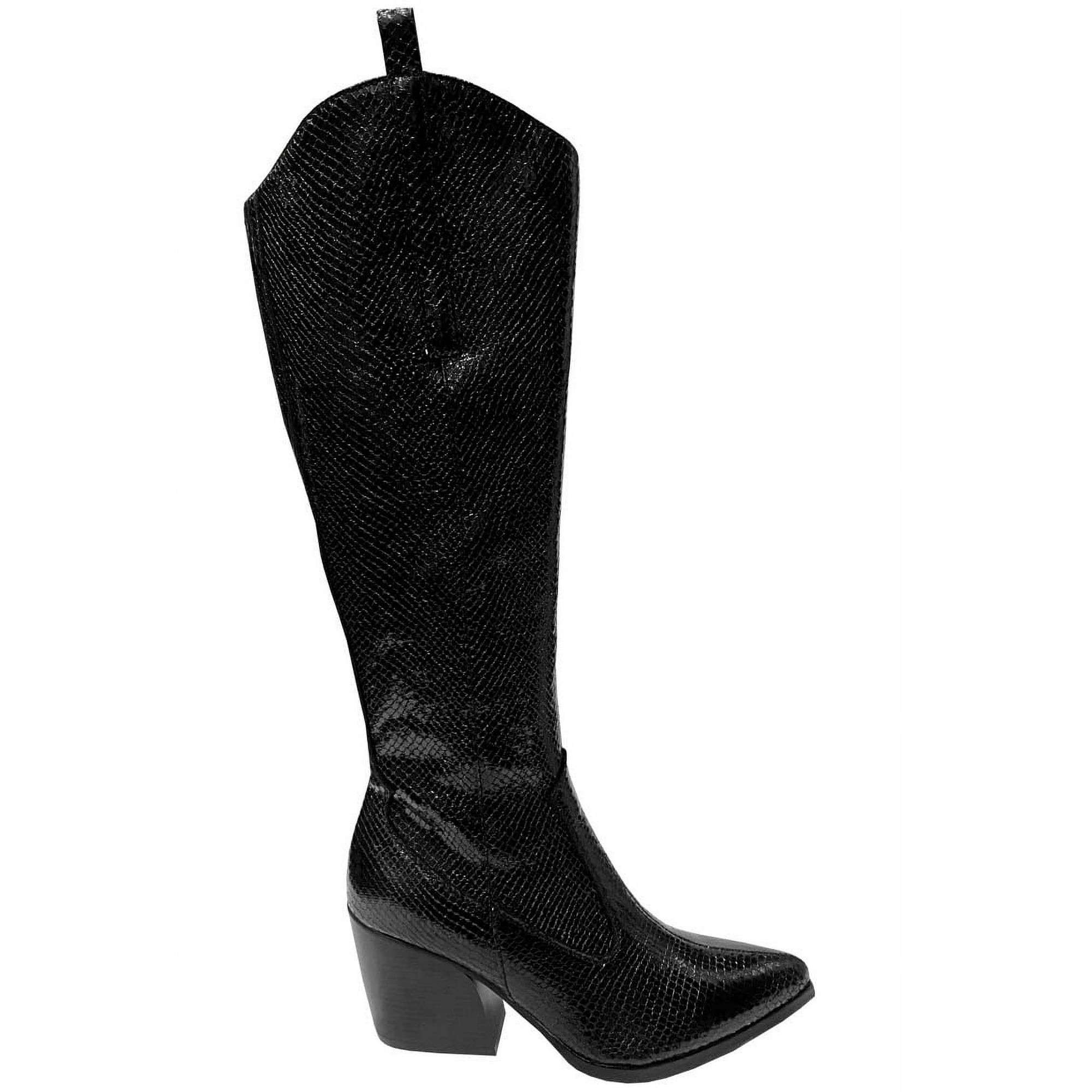 Bota Ecocuero ZAZ63 Negro | Lider