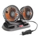 thumbnail image 2 of Ventilador De Coche De Doble Cabeza, Circulador De Aire Silencioso, Cinco Aspas De Ventilador Aptas Para Coche SUV 24V, 2 of 5