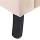 thumbnail image 4 of Banqueta Baul Lua 2C Felpa 20 Beige, 4 of 6