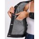 thumbnail image 5 of INSPIRE CHIC Chaqueta Vaquera Recortada de Manga Larga sin Cuello con Botones para Mujer, Regreso a Clases, Negro M, 5 of 6