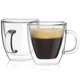 thumbnail image 1 of Tazas de café espresso JoyJolt Savor con aislamiento de doble pared, 160 ml, 2 unidades, 1 of 6