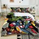 thumbnail image 1 of Marvel Avengers Collection Duvet Cover 3D Printed Duvet Cover Boys Bedroom Single Bed Duvet Cover Bedding Set Bedroom Decoration Bed Sheets, 1 of 5