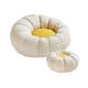 thumbnail image 1 of Puf Para Salón, Interior, Oficina, Color Beige Y Amarillo, 1 of 5
