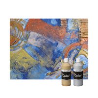 Seigard - Set Pinturas Al Agua Oro Y Plata
