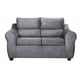thumbnail image 1 of Sofa Dubai 2 Cuerpos felpa Gris, 1 of 2