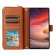 thumbnail image 4 of Funda Cartera con Cremallera y Correa para Samsung Galaxy S26 Ultra 5G Soporte y Tarjetero Marrón, 4 of 6