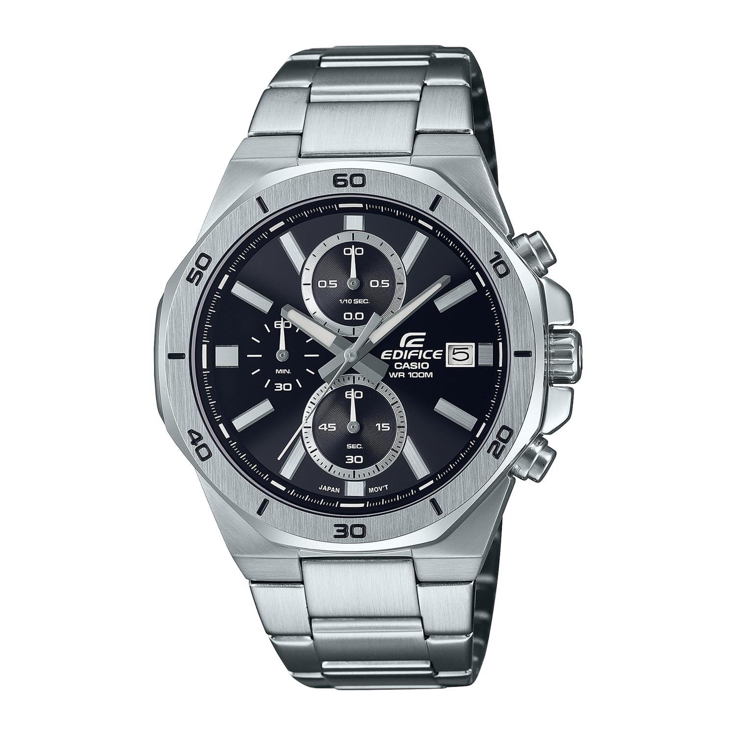 Reloj Edifice Efv-640D-1Avudf Acero Hombre Plateado Plateado