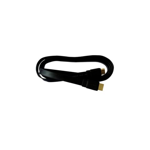Cable Hdmi Hd 4K 3Mts Tipo Flat Negro Philco