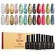 thumbnail image 1 of Set de esmaltes de uñas en gel con purpurina ROSALIND Stellar Shiny Effect, 1 of 9