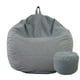 thumbnail image 3 of Puff Pera de Lino talla XL 120x80 GRIS OSCURO, 3 of 4