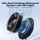 thumbnail image 5 of Altavoces Herdio de 13 cm 160 W impermeables con LED azul, 2 vías (par), 5 of 9