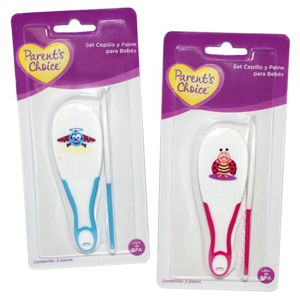 Set Cepillo Y Peine Surtido 1 Un Parent's Choice