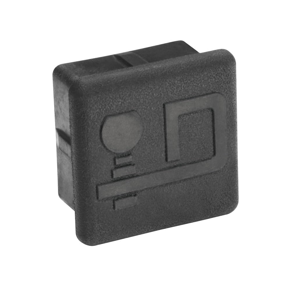 Cubierta De Tubo Receptor Draw-tite Rubber Economy Para Un Cuadrado De 2 Pulgadas