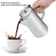 thumbnail image 4 of Tetera de acero inoxidable espesado de 2 l, elegante tetera para té, café y agua, ideal para el hogar y el restaurante n.° 1, 4 of 8