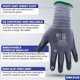 thumbnail image 2 of Guantes de trabajo de seguridad Nugear NBK3416 con revestimiento de nitrilo de microespuma, 2 of 7