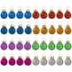 thumbnail image 2 of Adornos navideños con minibolas de cristal con purpurina, 36 unidades, 2,54 cm, 2 of 7