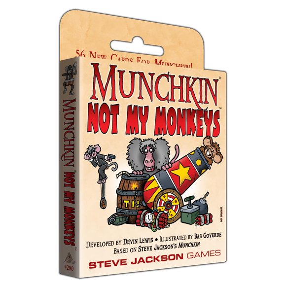 Paquete de cartas Steve Jackson Games Not My Monkeys 14+