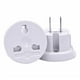thumbnail image 3 of Adaptador Enchufe Universal Para Viajes Eu/ Us/ Uk/ Au Blanco, 3 of 3