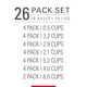 thumbnail image 3 of Recipientes Rubbermaid TakeAlongs para almacenar alimentos, juego de 26, 3 of 4