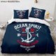 thumbnail image 1 of Ship Anchor Nautical Duvet Cover Sea Pillowcases Quilt Cover Home Decor Gift Fashion Bedding Set, 1 of 5