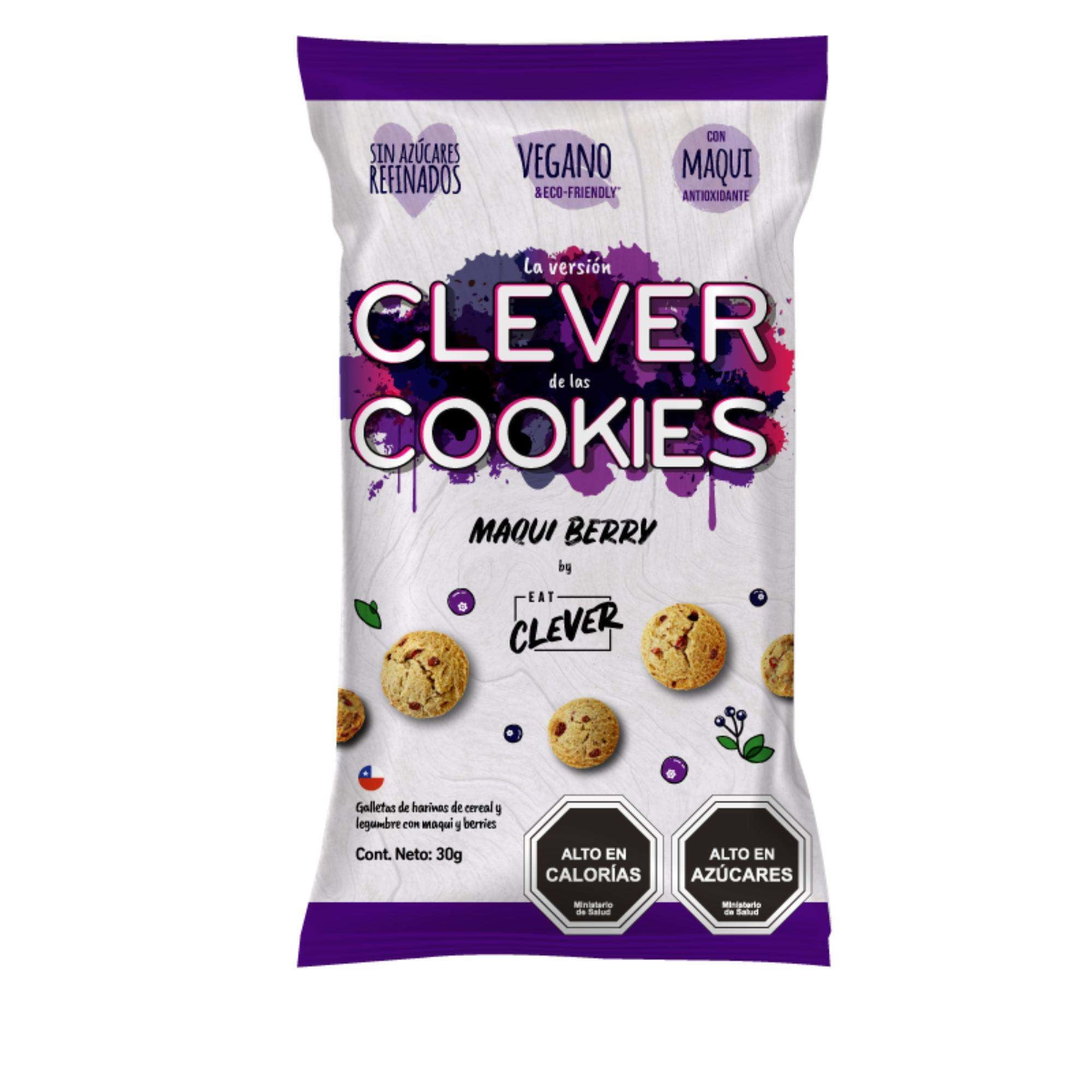 Galleta Maqui Berry 30 g Eat Clever