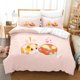 thumbnail image 1 of Pui Pui Molcar Bedding Set Single Twin Full Queen King Size Bed Set Adult Kid Bedroom Duvet cover Sets 3D Anime Bed Sheet Set, 1 of 5