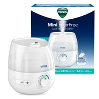 Humidificador De Niebla Fría Mini Vicks Sin Filtro, Para Habitaciones Pequeñas – Control Variable De Niebla – Compatible Con Vicks Vapopads