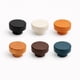 thumbnail image 1 of Perillas de madera para gabinete CUT & PACK 40 mm, paquete de 6, colores surtidos, 1 of 9
