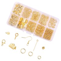 Bothyi - Suministros Para La Fabricación De Aretes Con Hallazgos De Joyería Alfileres De Ojo De Tornillo Broches De Langosta Aureate