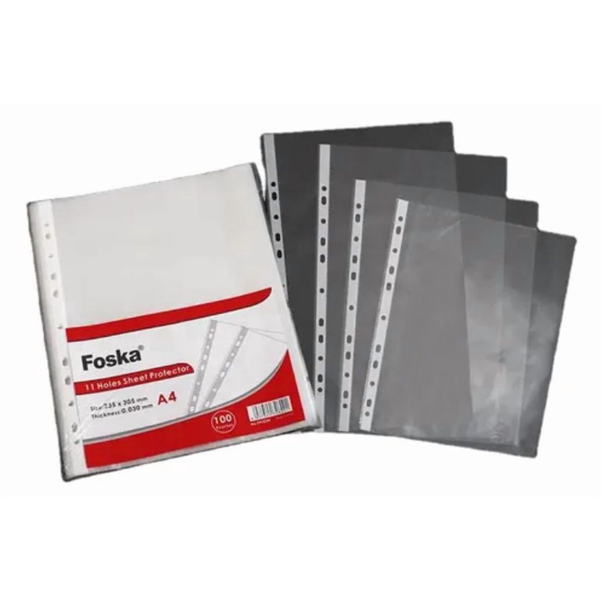 Foska Oats - Fundas Para Hojas Tamaño A4 100 Eh303a4-40 Unidades Foska