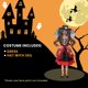 thumbnail image 4 of Disfraz Lacalaca Catrina Premium para niño con rosas y calavera, talla M, 4 of 4