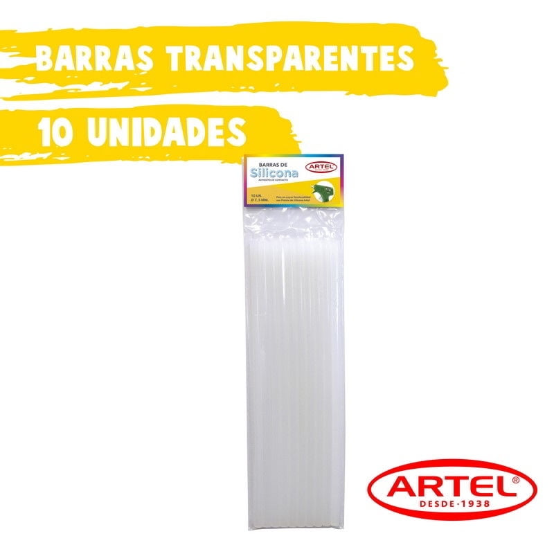 Barras De Silicona 10 Un Artel